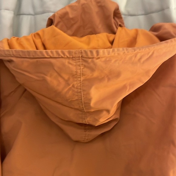 3‎ for $25! Lan Kou Women's Orange Cropped Jacket - Picture 6 of 7
